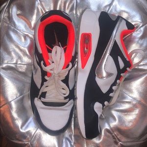 Air max workout shoes.